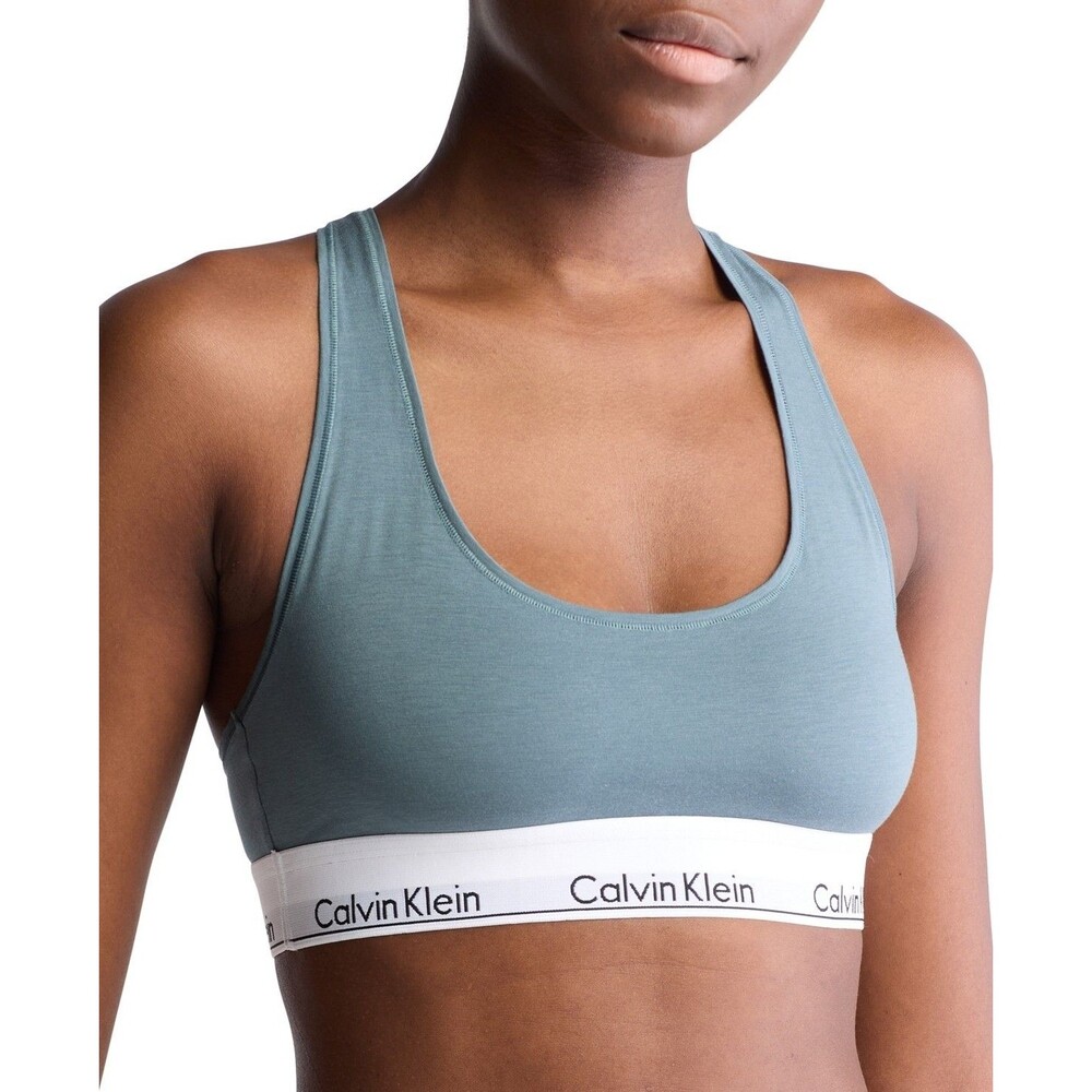 Calvin Klein Modern Cotton Bralette F3785 Blue Performance M
